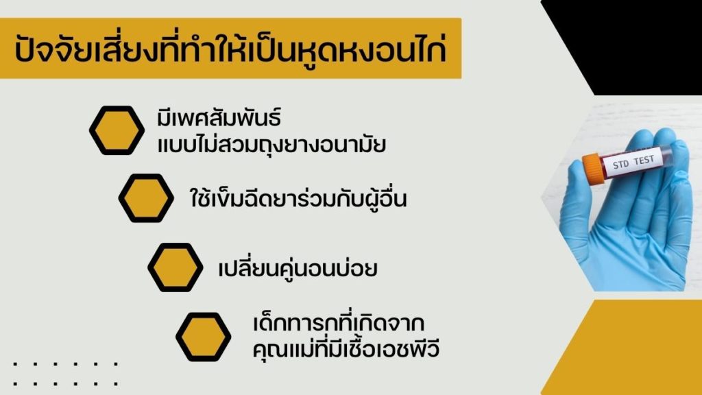 เพราะอะไรถึงเป็น โรคหูดหงอนไก่